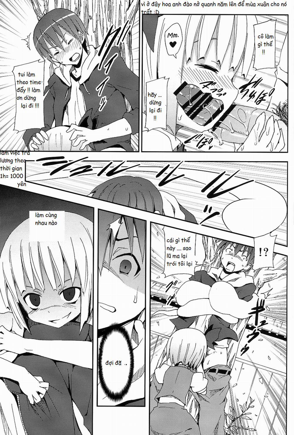 Hakugyokurou to Youmu to Arbeit ( Touhou Project ) 2 trang 12