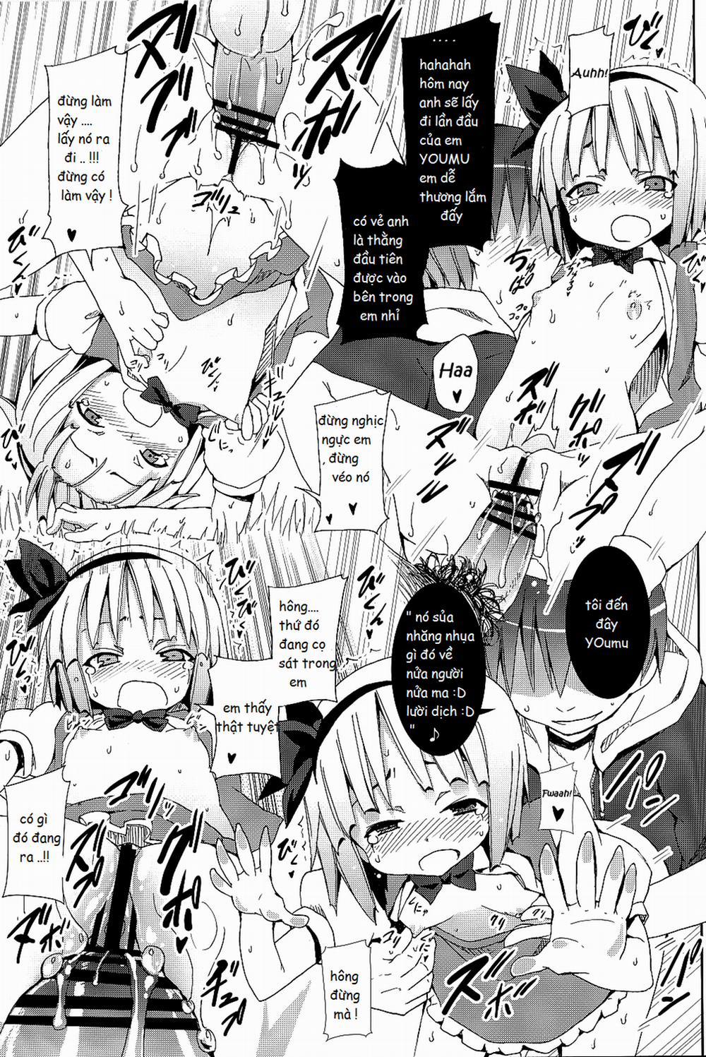 Hakugyokurou to Youmu to Arbeit ( Touhou Project ) 2 trang 18