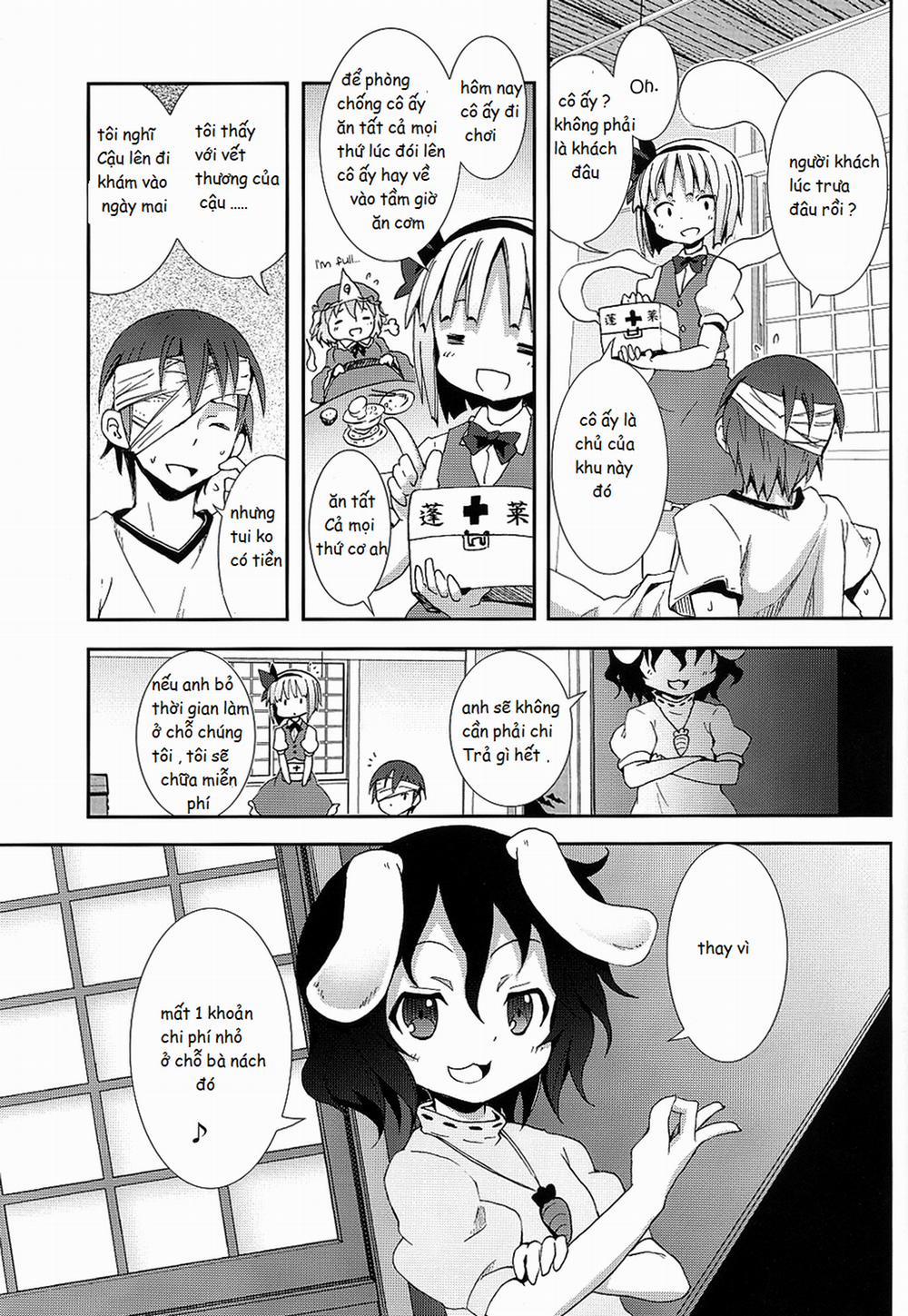 Hakugyokurou to Youmu to Arbeit ( Touhou Project ) 2 trang 22