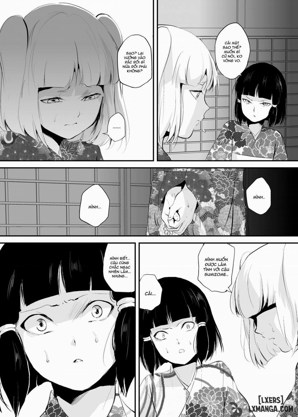 Hakusen to Sumizome Kaidan Shitagaku Jouj Oneshot trang 11