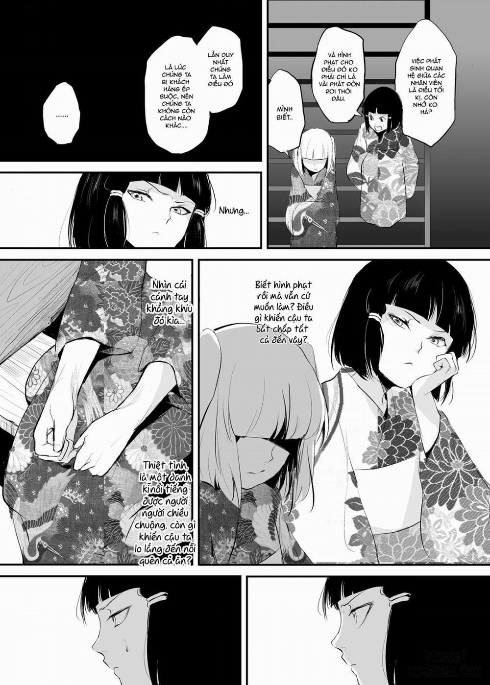 Hakusen to Sumizome Kaidan Shitagaku Jouj Oneshot trang 14