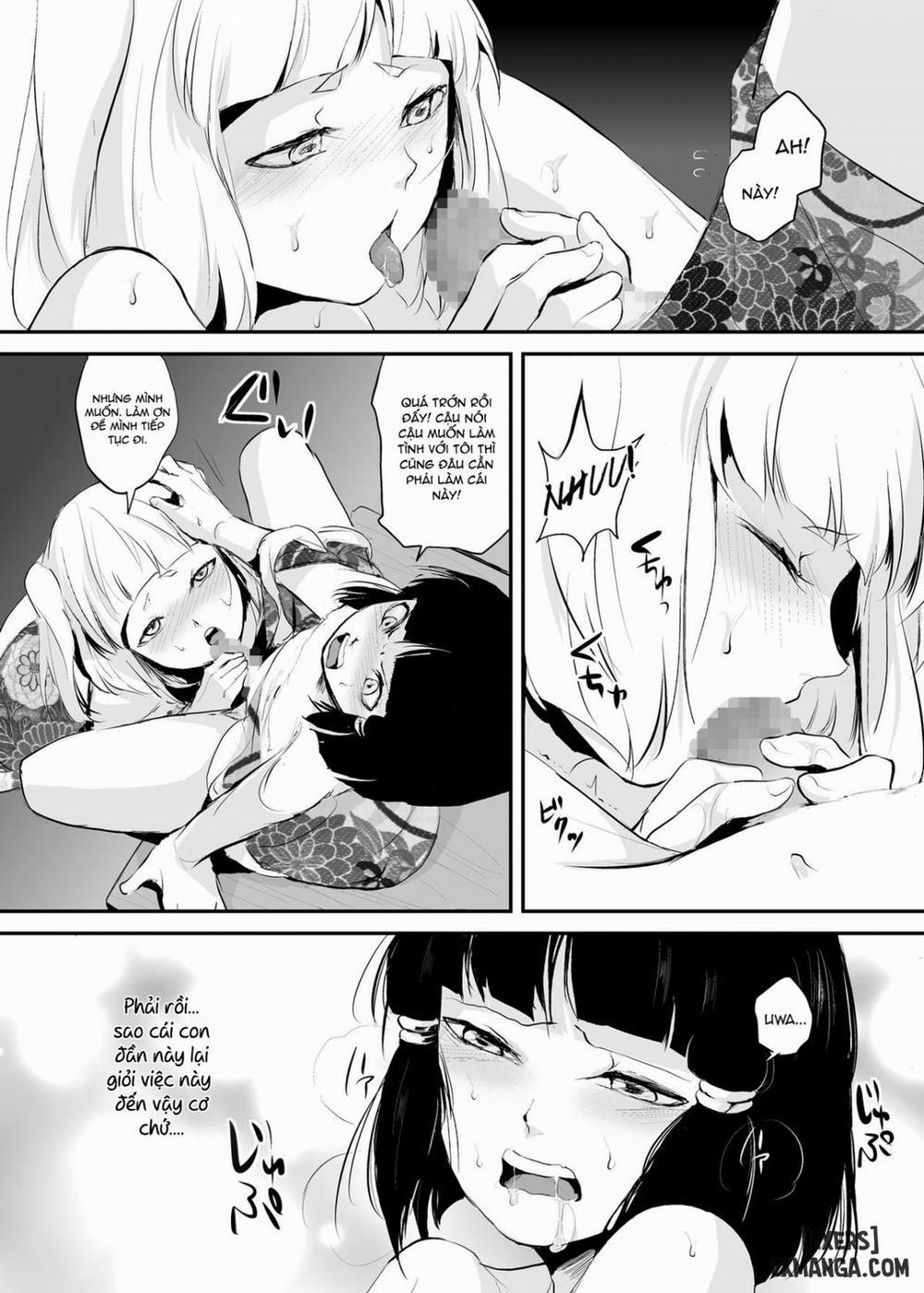 Hakusen to Sumizome Kaidan Shitagaku Jouj Oneshot trang 17