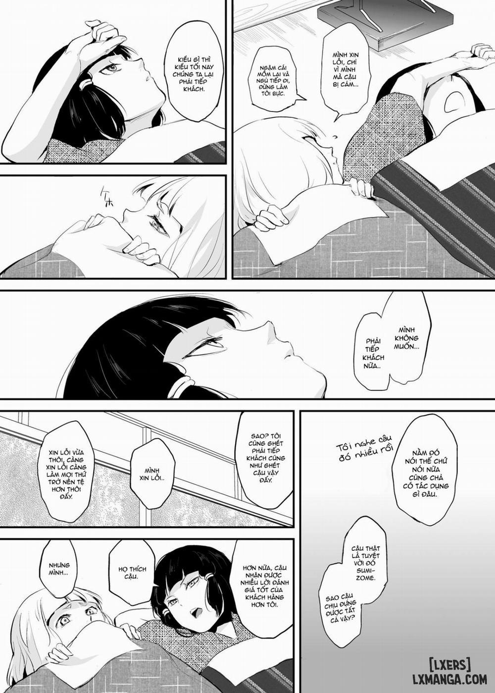 Hakusen to Sumizome Kaidan Shitagaku Jouj Oneshot trang 30