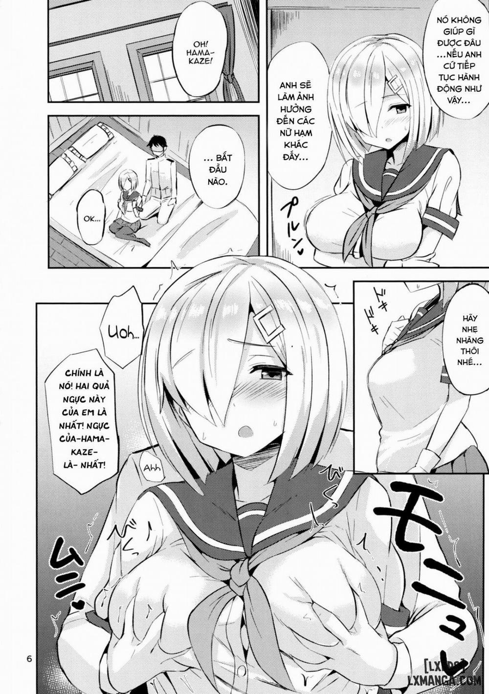 Hamakaze ni Iyasaretai Oneshot trang 4