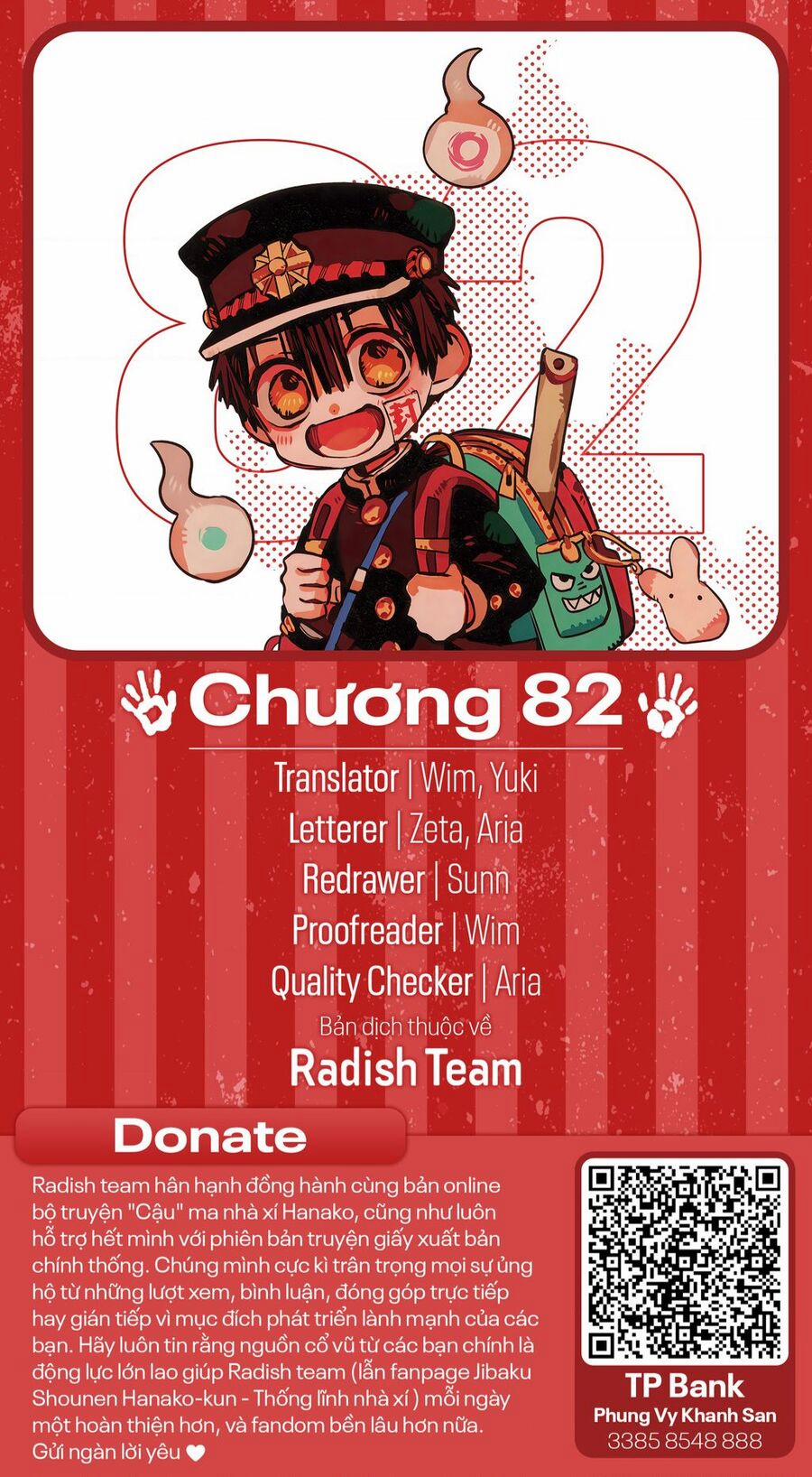 Hanako-Kun Nhà Xí 82 trang 0