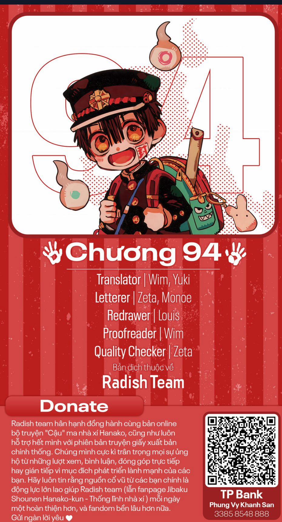 Hanako-Kun Nhà Xí 94 trang 2