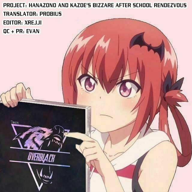 Hanazono And Kazoe’s Bizzare After School Rendezvous 1 trang 0