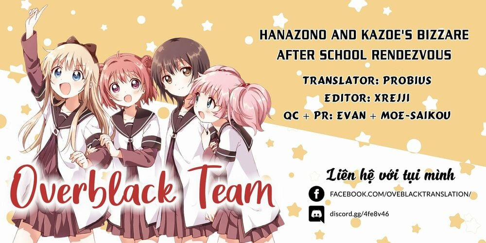 Hanazono And Kazoe’s Bizzare After School Rendezvous 3 trang 0