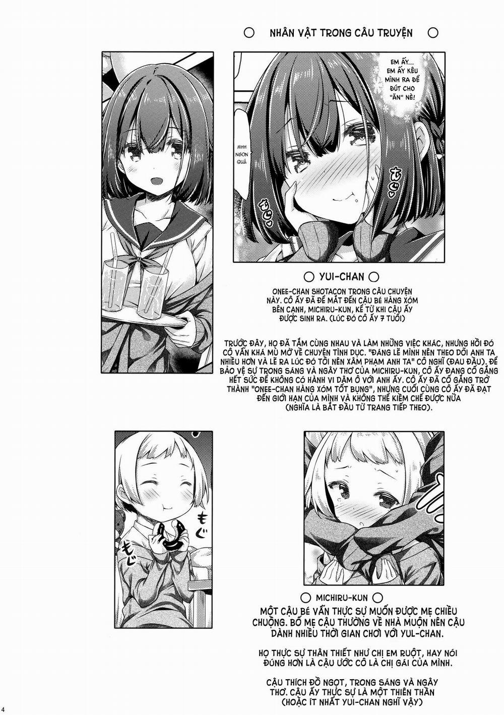 Hàng xóm của tôi dễ thương quá nên tôi không thể ngăn mình xâm phạm cậu ấy Oneshot trang 2