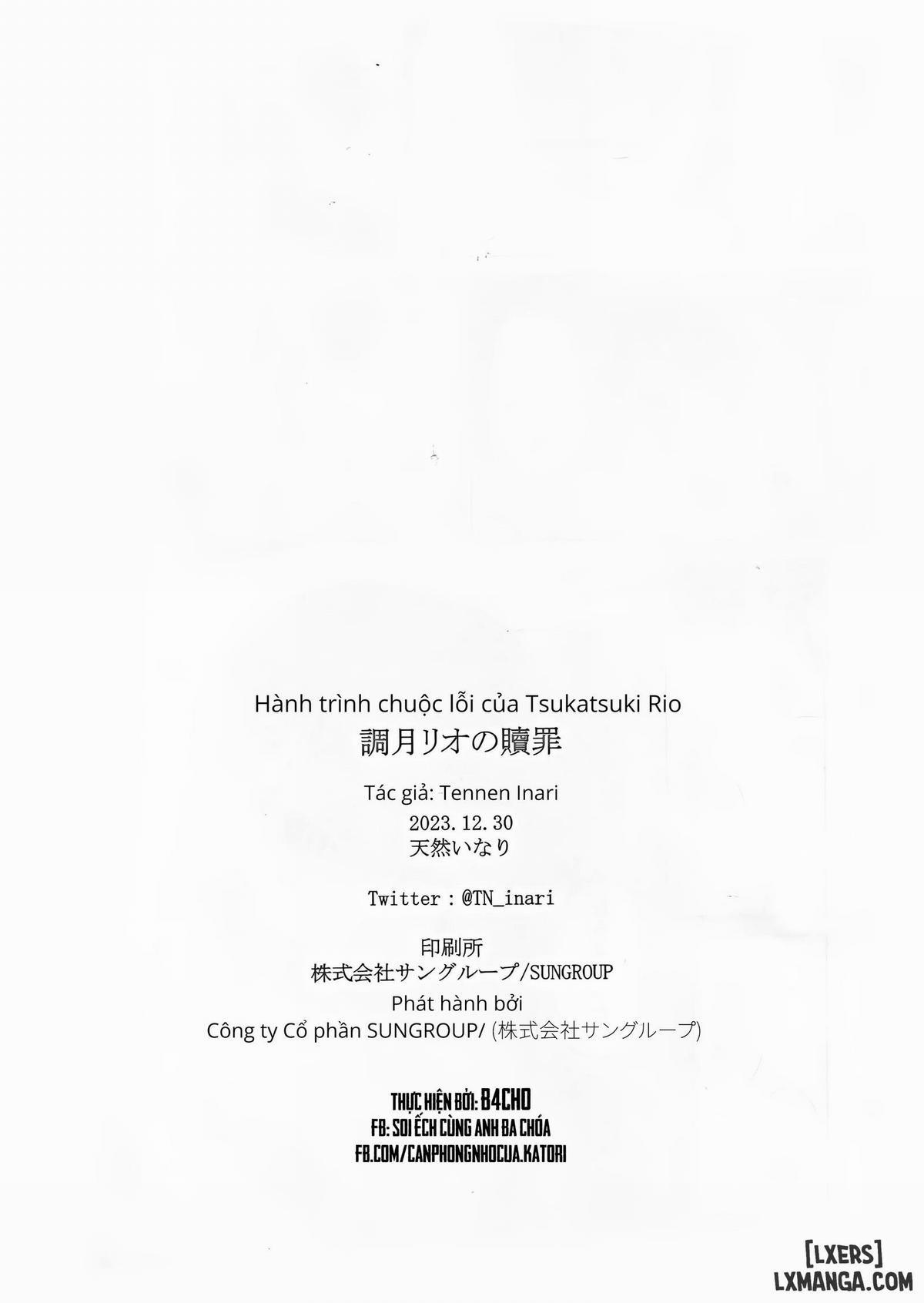 Hành Trình Chuộc Lỗi Của Tsukatsuki Rio toàn là vú trang 25