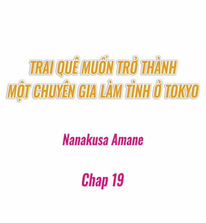Hành Trình Thành Thánh Chịch Tokyo 19 trang 1