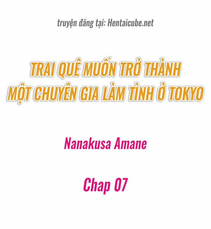 Hành Trình Thành Thánh Chịch Tokyo 7 0 8 trang 1