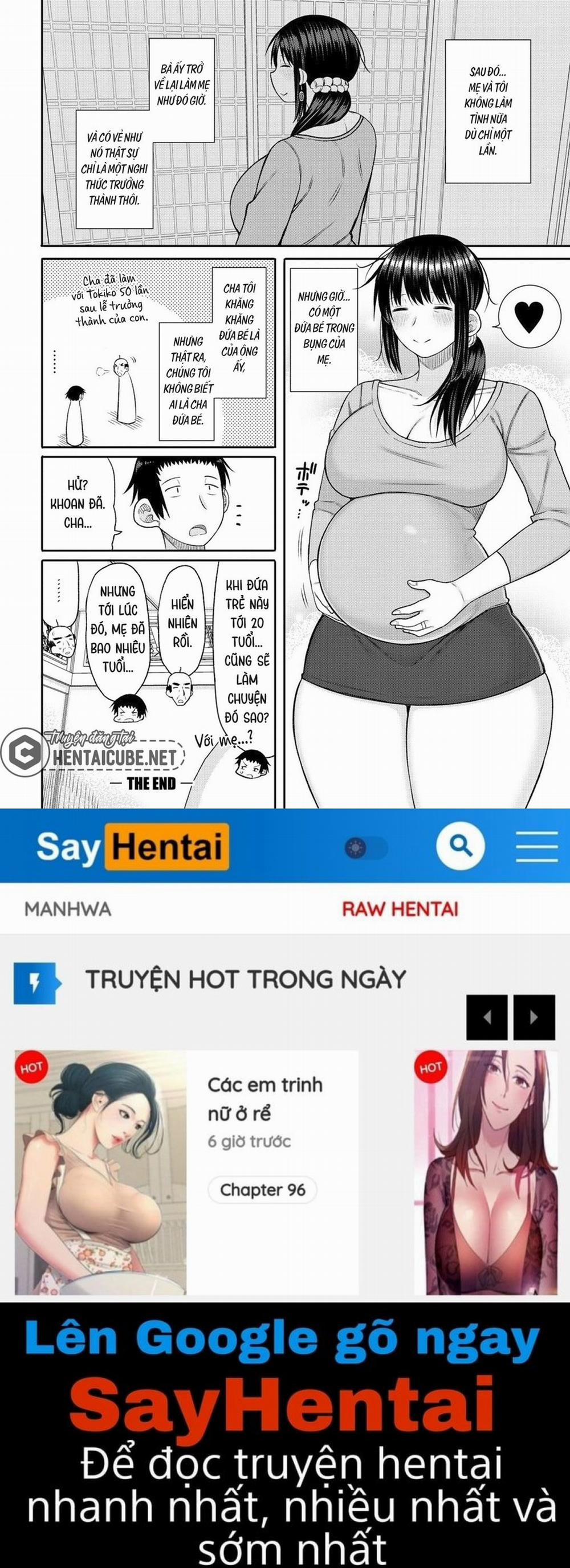 Haramitagari na Hahaoya ~Okaa-san to Ippai Kozukuri Shiyou ne 5 - Nghi thức trưởng thành trang 33