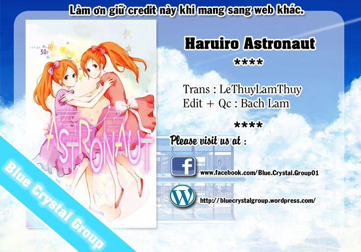 Haruiro Astronaut 1 trang 0