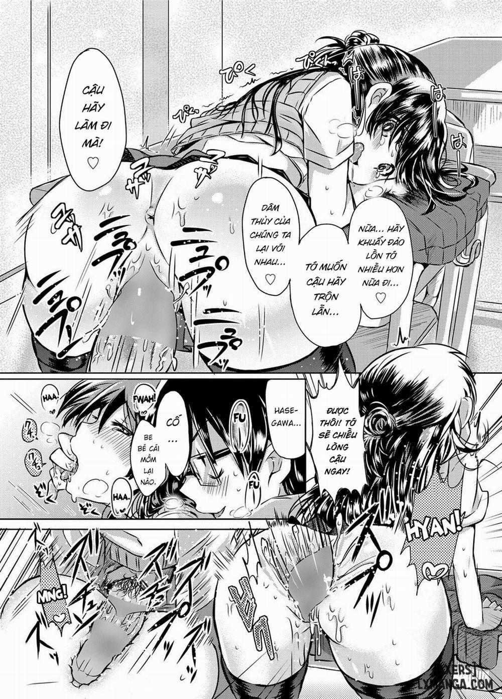 Hasegawa-san to Mori-kun Oneshot trang 14