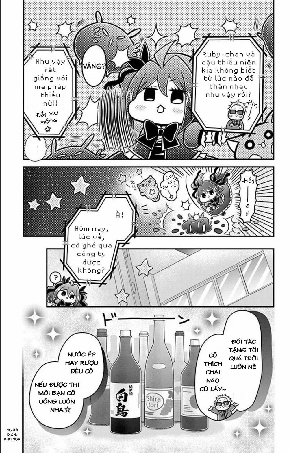 Hatoko-San Wa Tokidoki Mahou Shoujo 14 trang 9