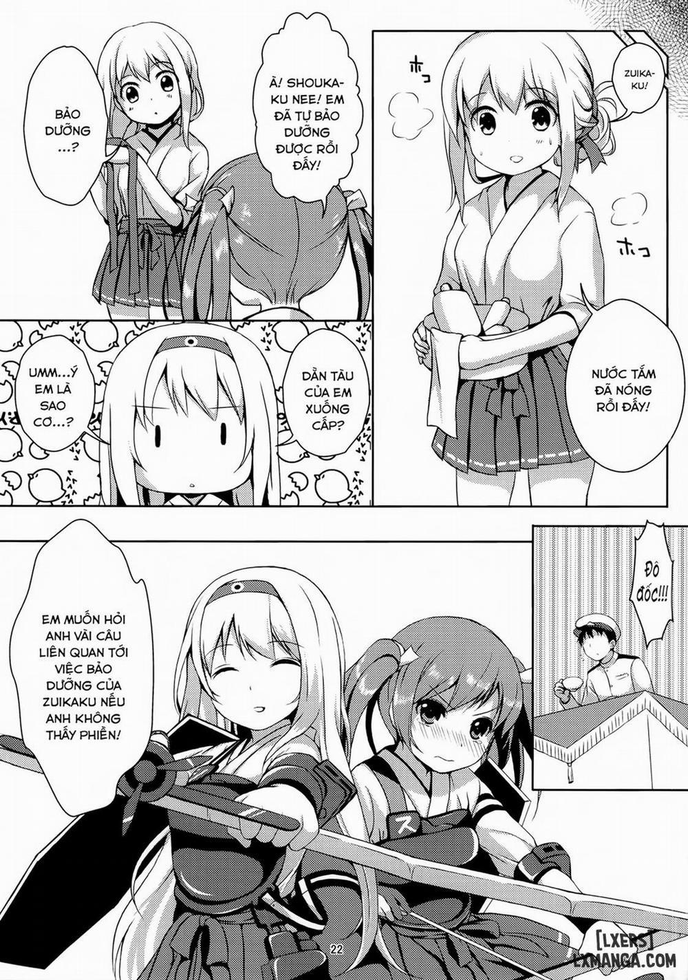 Hatsu Zuikaku Hitori Maintenance Oneshot trang 20