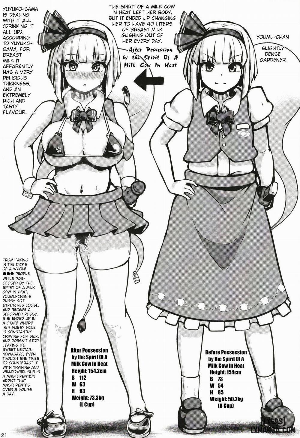 Hatsujou Nyuugyuu Rei Hyoui Oneshot trang 19