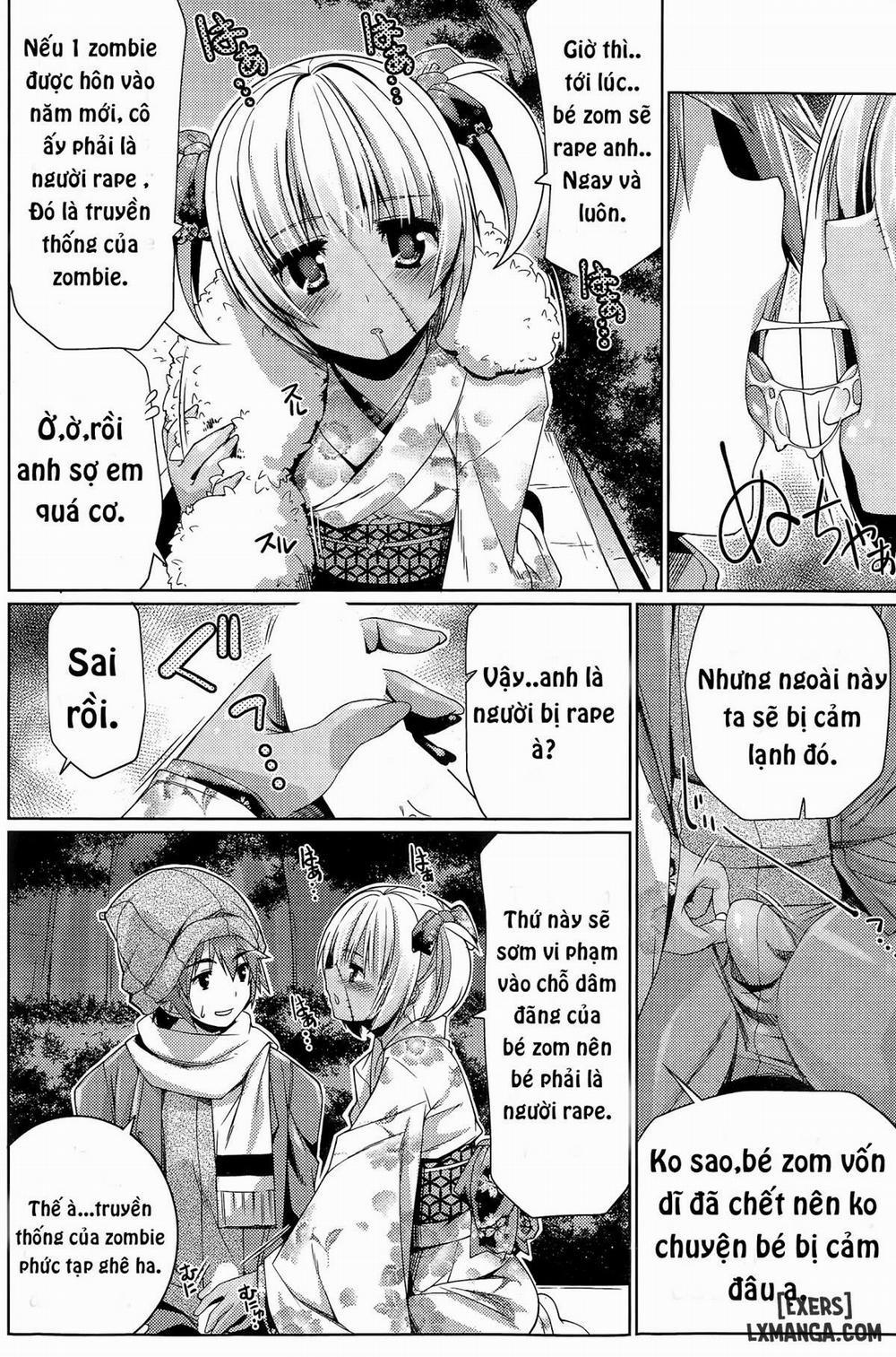 Hatsumode of the zombie Oneshot trang 7