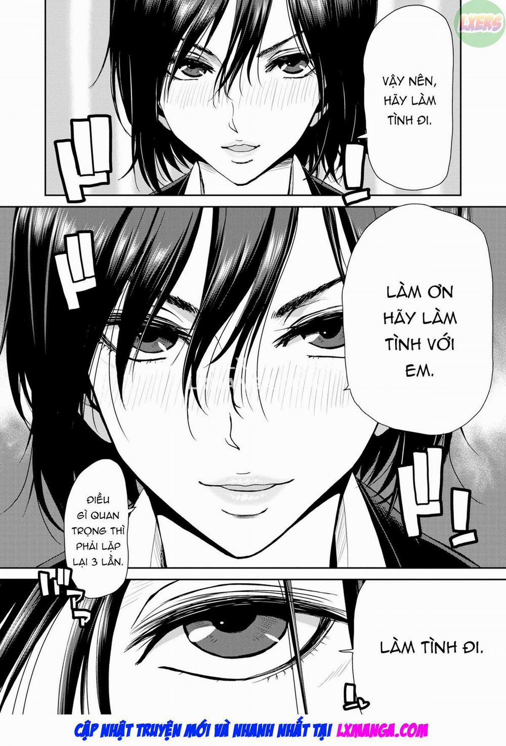 Hậu bối của tôi thực sự rất chủ động Oneshot trang 2