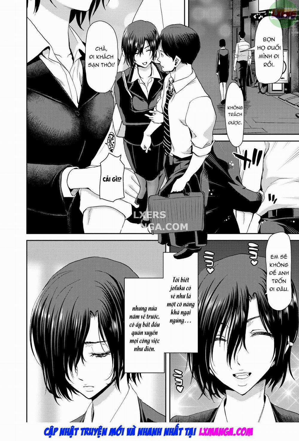 Hậu bối của tôi thực sự rất chủ động Oneshot trang 4