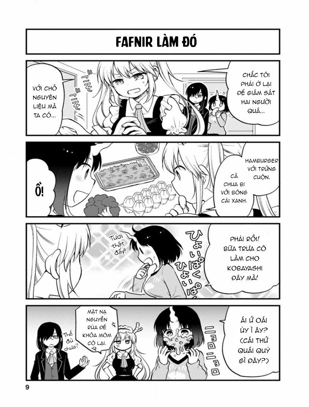 Hầu Gái Rồng Nhà Kobayashi: Nhật Ký Công Sở Của Elma 0 "Elma và đồ ăn nhà làm" trang 5