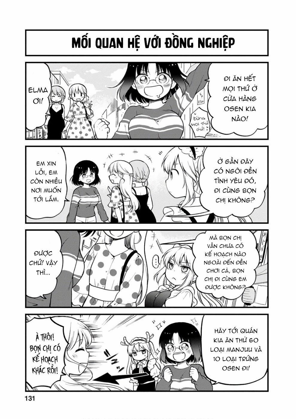 Hầu Gái Rồng Nhà Kobayashi: Nhật Ký Công Sở Của Elma 0 "Elma và suối nước nóng" trang 7
