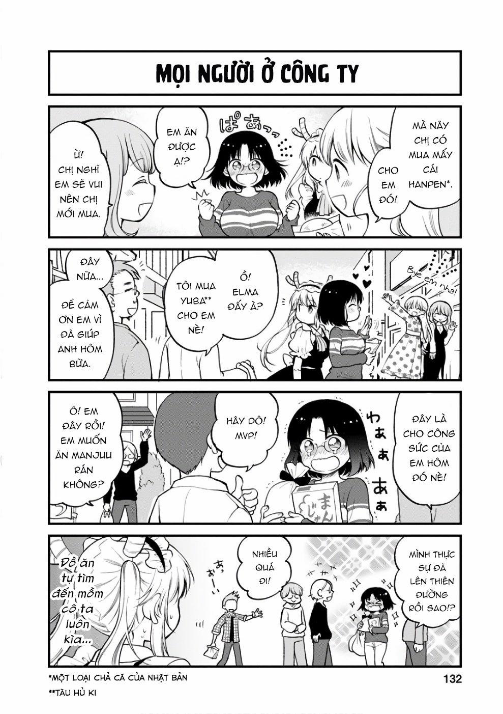 Hầu Gái Rồng Nhà Kobayashi: Nhật Ký Công Sở Của Elma 0 "Elma và suối nước nóng" trang 8