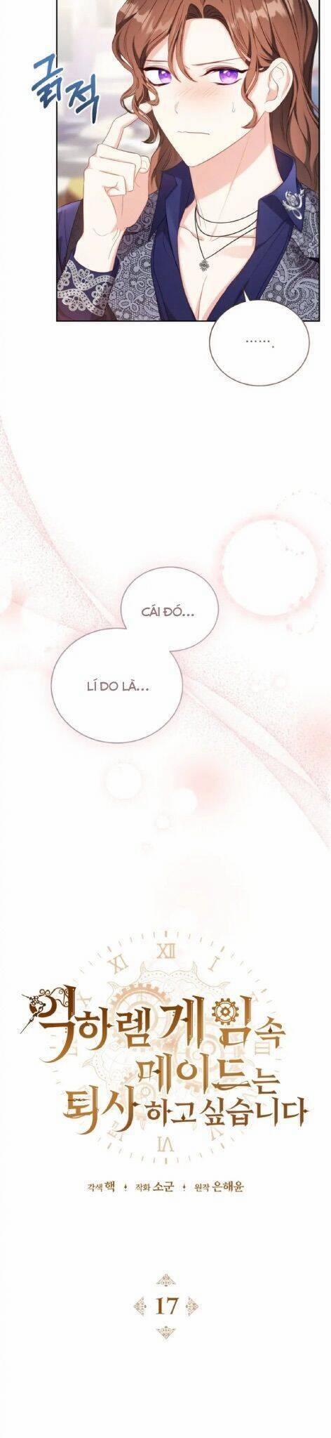 Hầu Nữ Trong Trò Chơi Harem Ngược Muốn Nghỉ Việc 17 trang 14