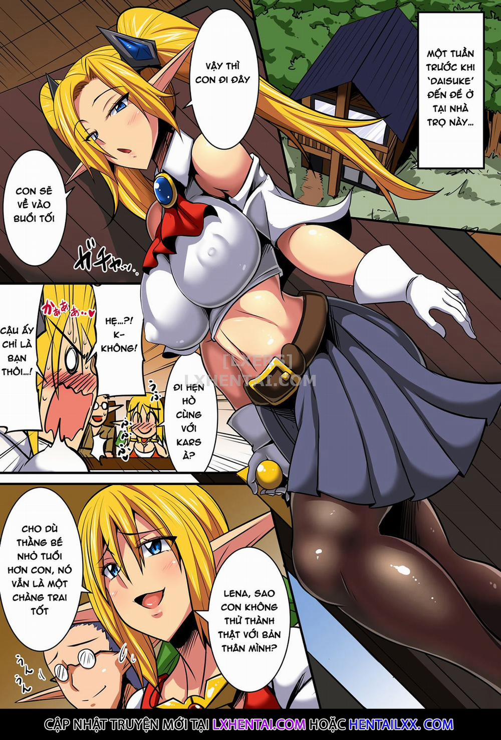 Having a Culture Exchange With an Elf Mother and Daughter 2 ~Lena Edition~ trang 3