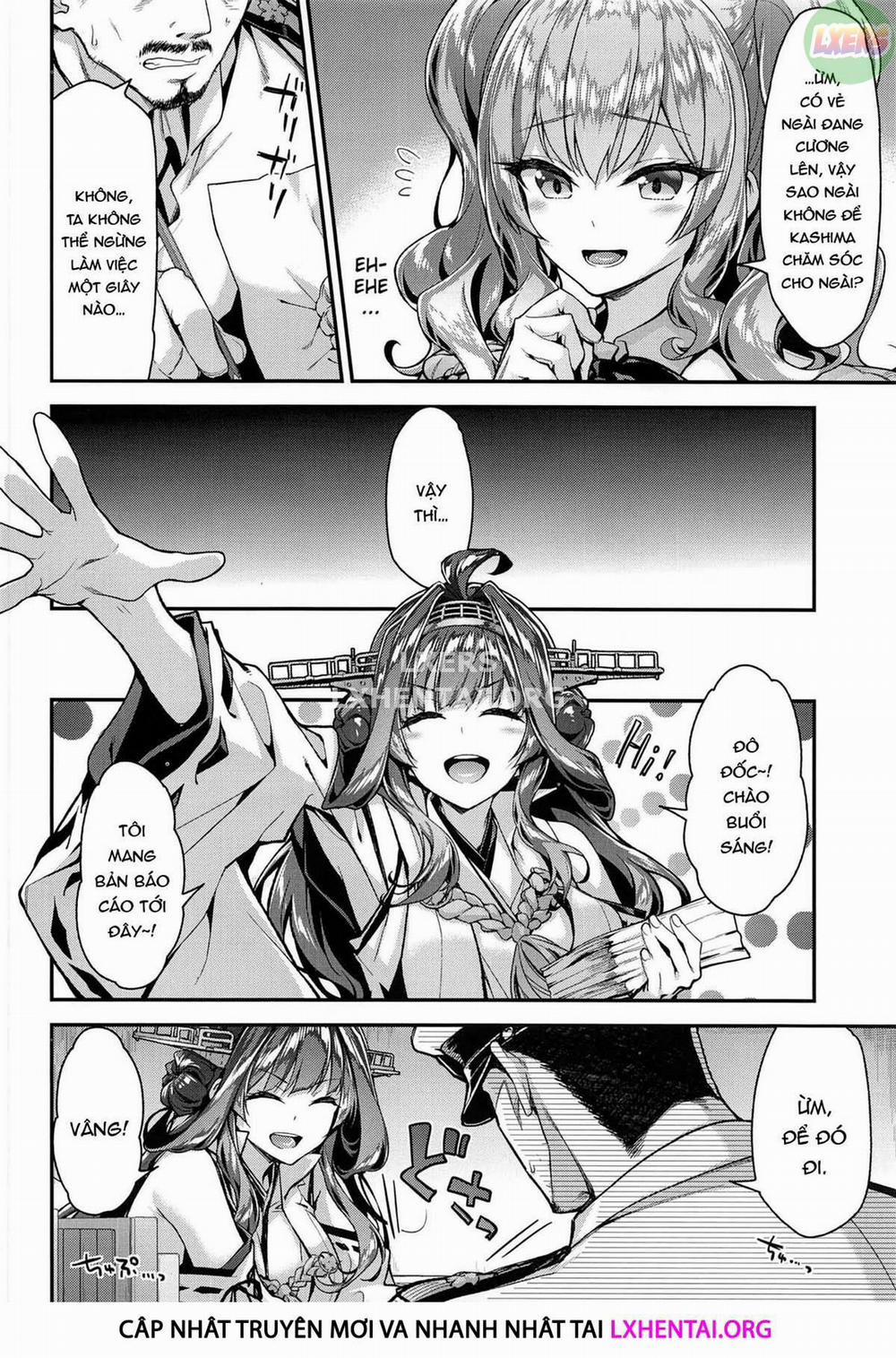 Having a Lovey Dovey Sex Life At The Navy Base Together With Kashima Oneshot trang 6
