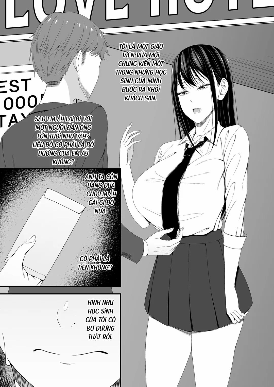 Hãy để thầy làm bố đường của em Oneshot trang 3