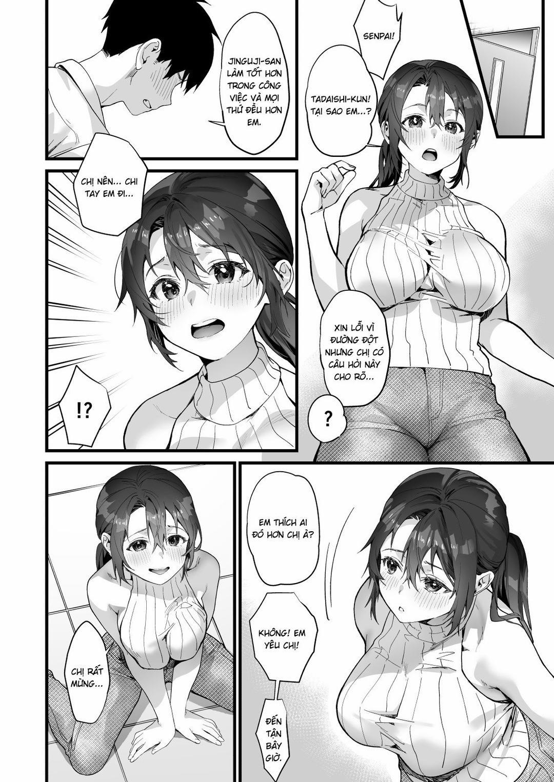 Heisha Zenin Oshi de Ero Kyonyuu no Senpai Ore ni dake Amaama Ecchi de Mesu Kairaku Ochi Oneshot trang 19