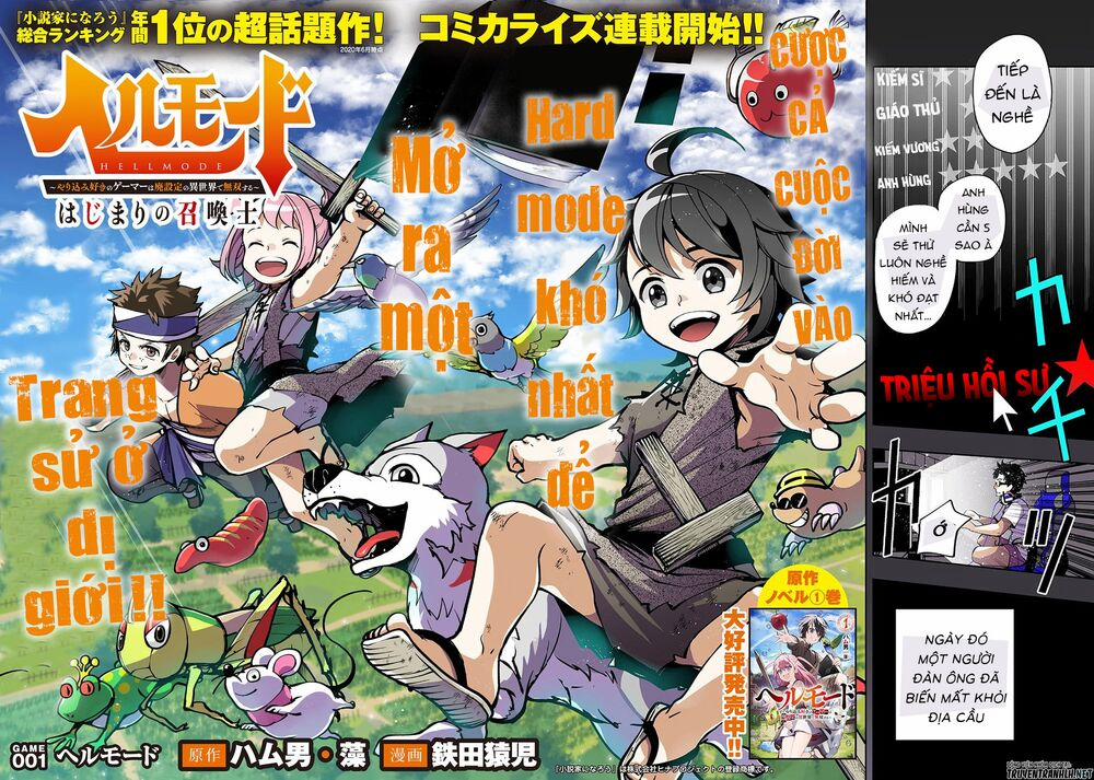 Hell Mode: Yarikomi Suki No Gamer Wa Hai Settei No Isekai De Musou Suru 1 trang 3