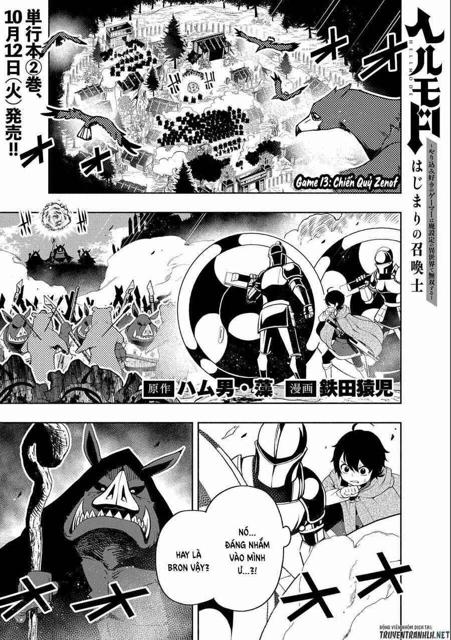 Hell Mode: Yarikomi Suki No Gamer Wa Hai Settei No Isekai De Musou Suru 13 trang 2