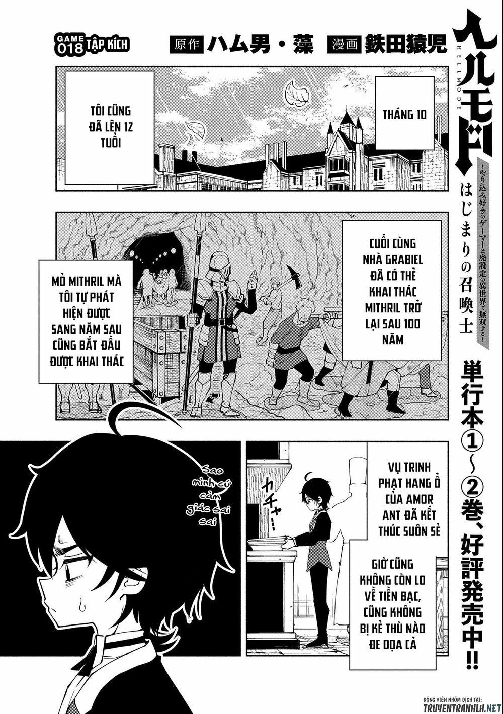 Hell Mode: Yarikomi Suki No Gamer Wa Hai Settei No Isekai De Musou Suru 18 trang 2