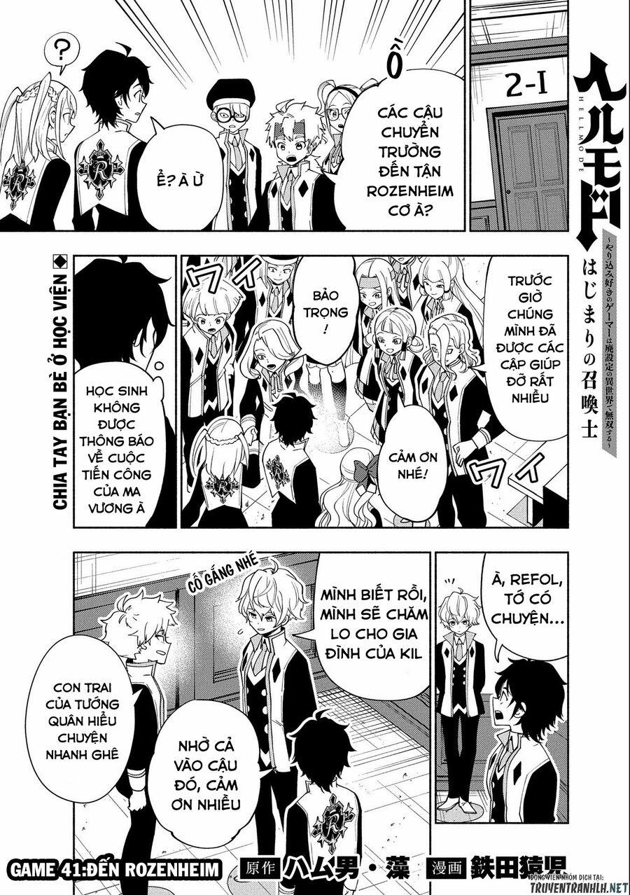 Hell Mode: Yarikomi Suki No Gamer Wa Hai Settei No Isekai De Musou Suru 41 trang 2