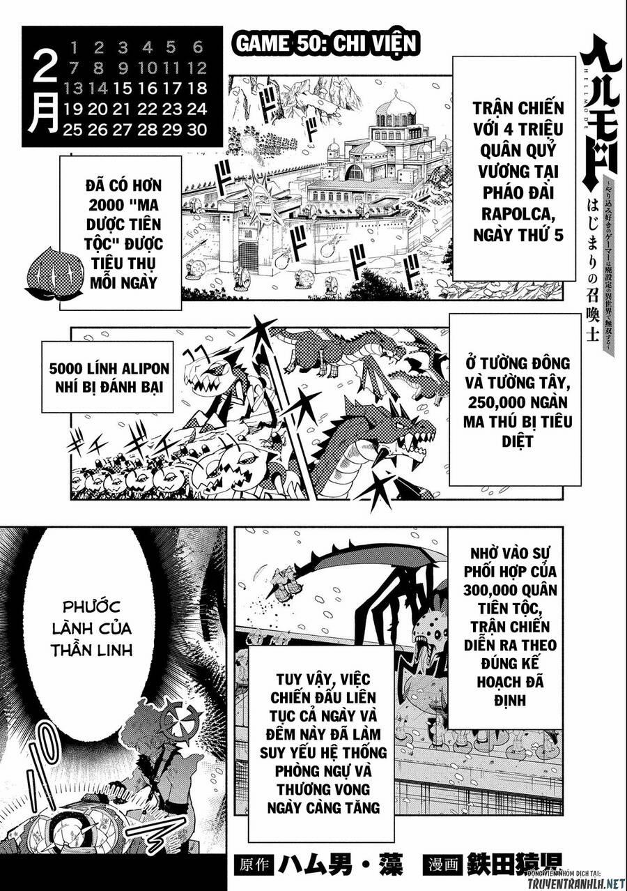 Hell Mode: Yarikomi Suki No Gamer Wa Hai Settei No Isekai De Musou Suru 50 trang 2