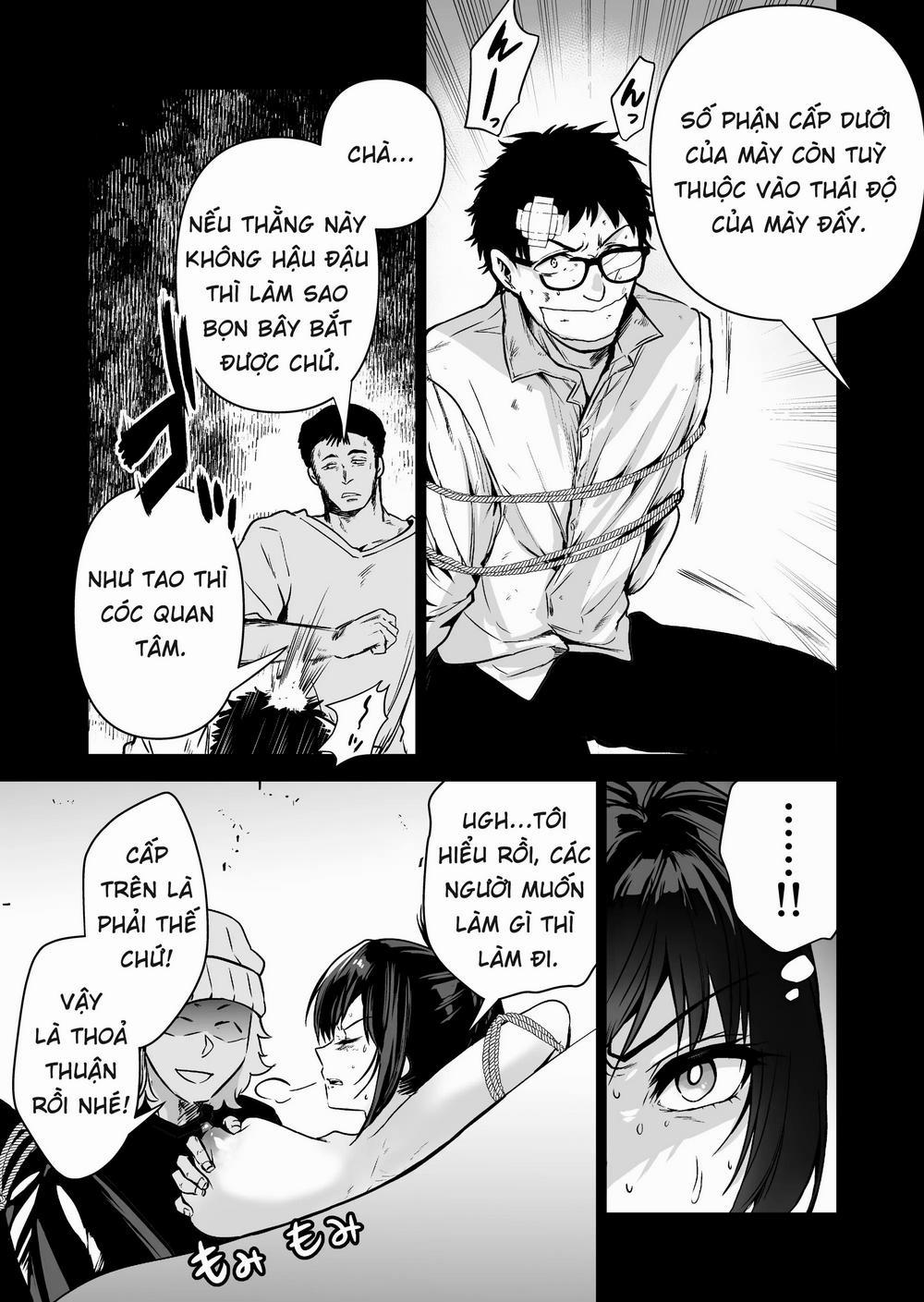 Hema Shita Boku o Kabatte Tsukamatta Senpai Onna Sousakan ga Akutou-domo ni Biyaku-zuke de Yarareru Sugata ni Kuzu Bokki Oneshot trang 26