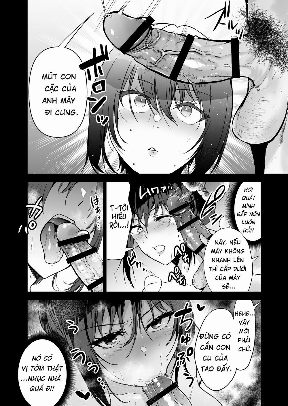 Hema Shita Boku o Kabatte Tsukamatta Senpai Onna Sousakan ga Akutou-domo ni Biyaku-zuke de Yarareru Sugata ni Kuzu Bokki Oneshot trang 37