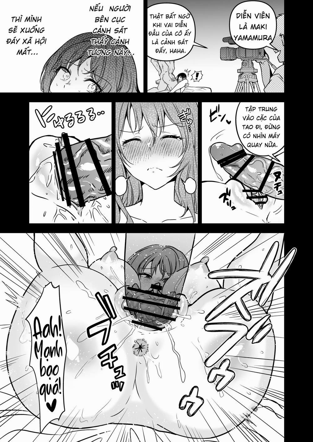 Hema Shita Boku o Kabatte Tsukamatta Senpai Onna Sousakan ga Akutou-domo ni Biyaku-zuke de Yarareru Sugata ni Kuzu Bokki Oneshot trang 70