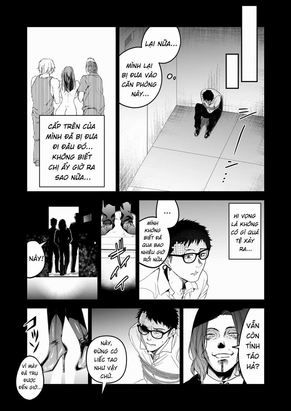 Hema Shita Boku o Kabatte Tsukamatta Senpai Onna Sousakan ga Akutou-domo ni Biyaku-zuke de Yarareru Sugata ni Kuzu Bokki Oneshot trang 77