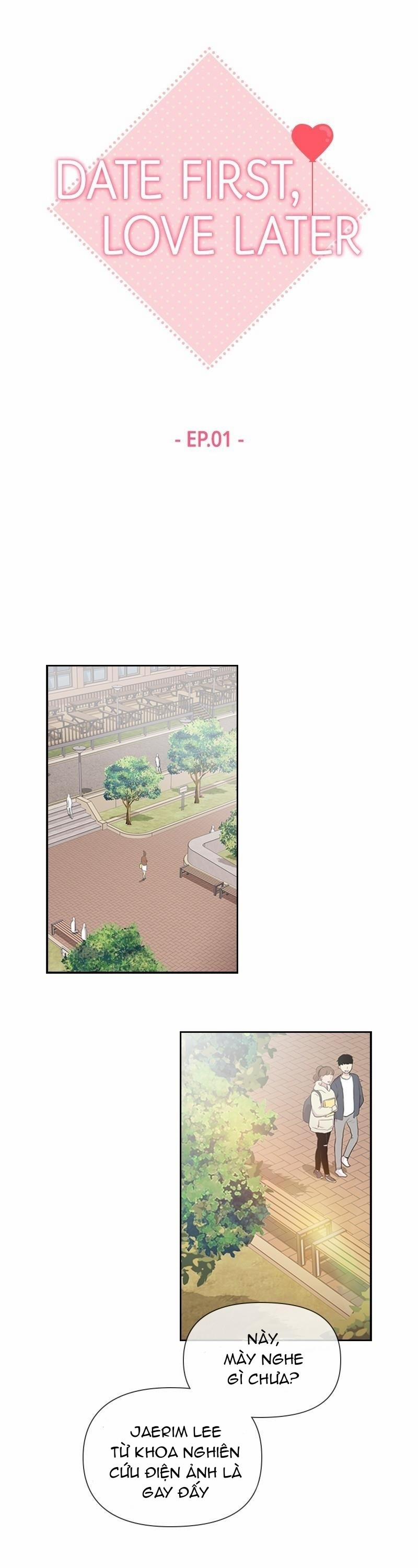 Hẹn Hò Trước, Yêu Đương Sau 1 trang 9
