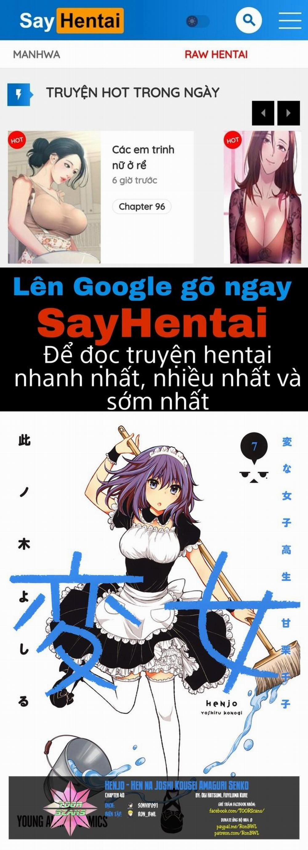 Henjo – Hen na Joshi Kousei Amaguri Chiko 40 trang 0