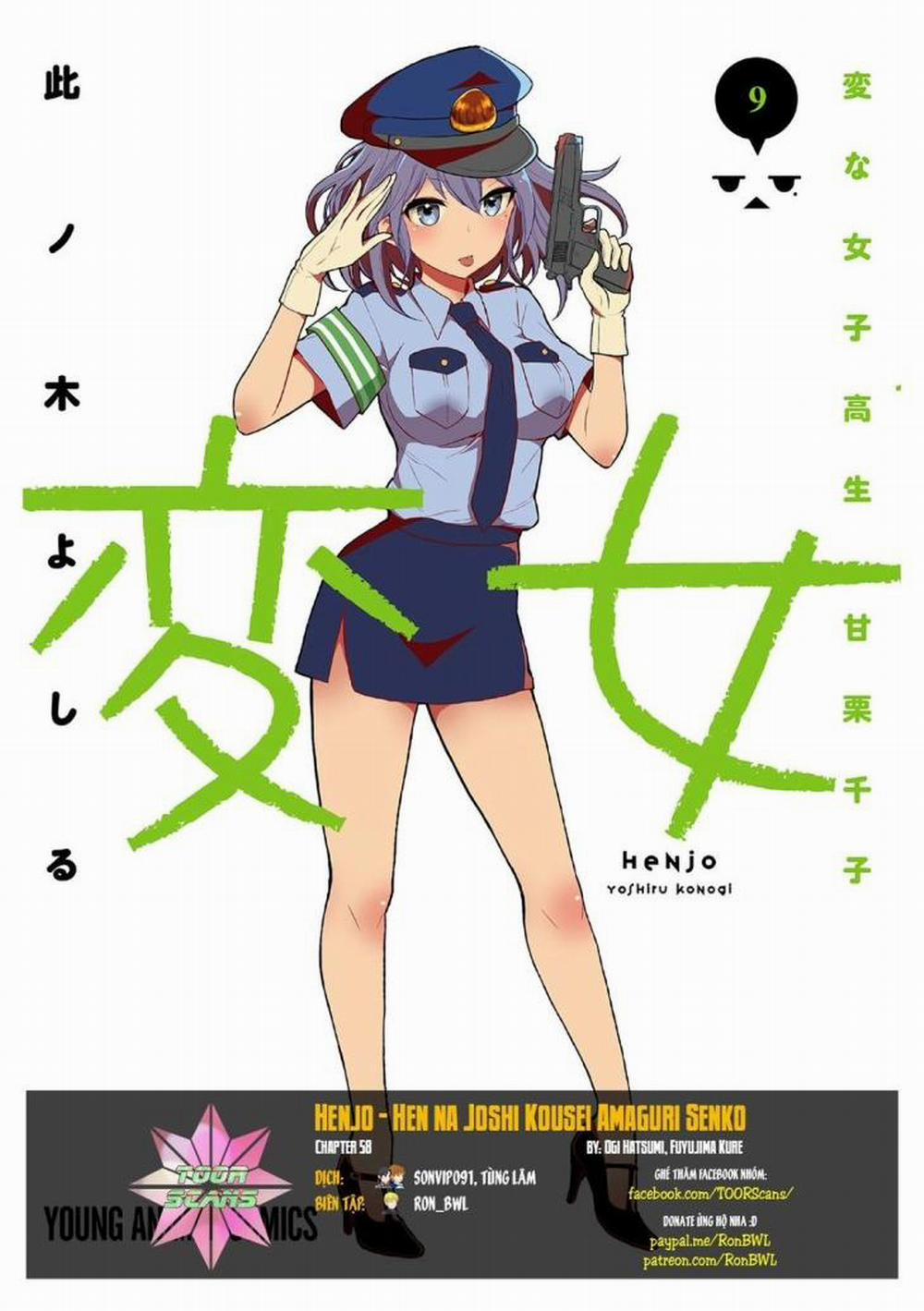 Henjo – Hen na Joshi Kousei Amaguri Chiko 58 trang 0
