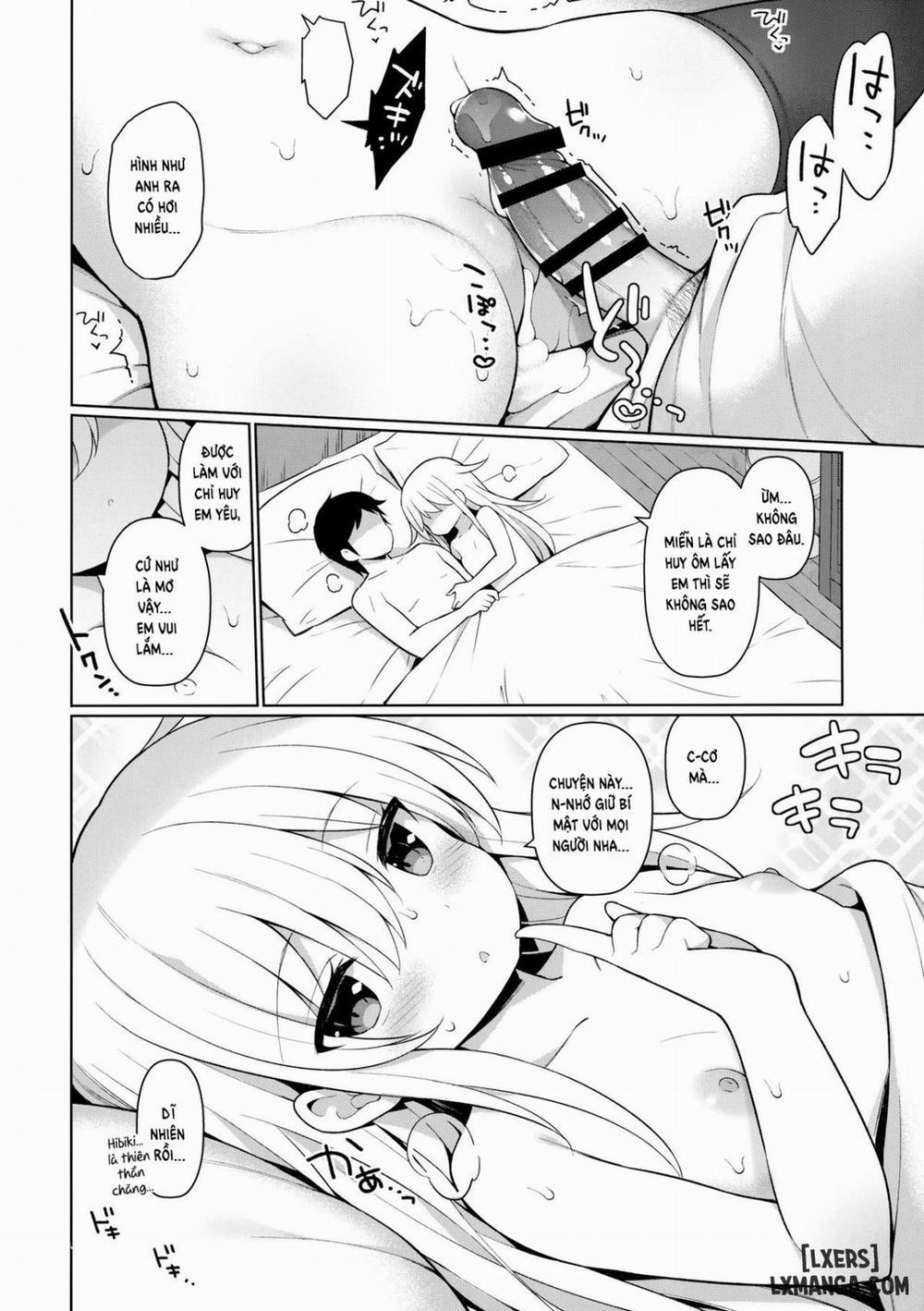 Hibiki-chan Himitsu no Hatsu Sounyuu Oneshot trang 21