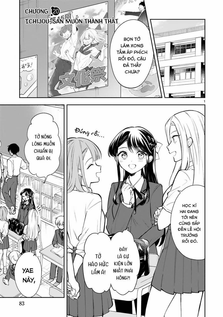 Hiện Hết Lên Mặt Cậu Rồi Kìa, Ichijou-San! 20 trang 0