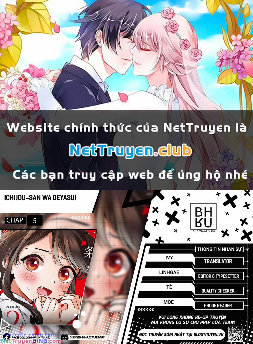Hiện Hết Lên Mặt Cậu Rồi Kìa, Ichijou-San! 5 trang 0