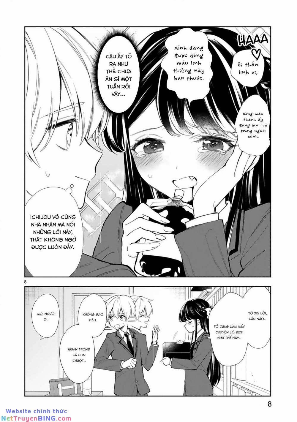 Hiện Hết Lên Mặt Cậu Rồi Kìa, Ichijou-San! 5 trang 8