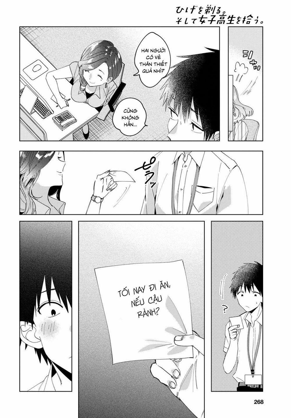 Hige Wo Soru. Soshite Joshikosei Wo Hirou 13 trang 20